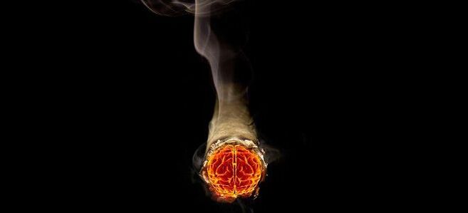 το κάψιμο του τσιγάρου και η βλάβη της νικοτίνης